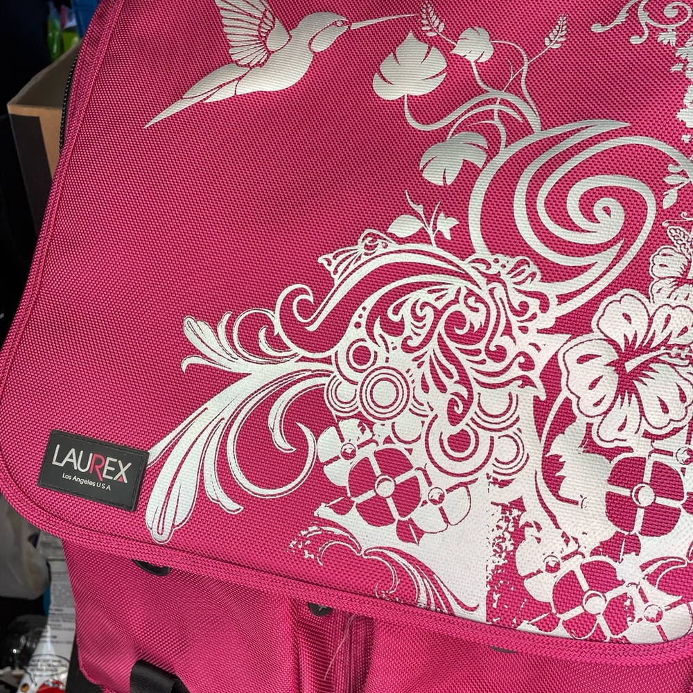 Pink Floral Women Bag-Large !! Carry all!